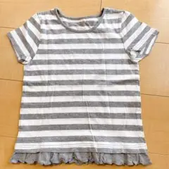 のんのん　Tシャツ　120  ボーダー