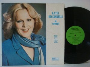 LP★KATIA RICCIARELLI/In Concert(イタリア/オペラ女優Italy盤)