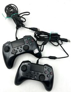 ◯HORI HORIPAD FPS PLUS 黒　2つセット　◯ホリ コントローラー ホリパットFPS+ ps3、ps4 