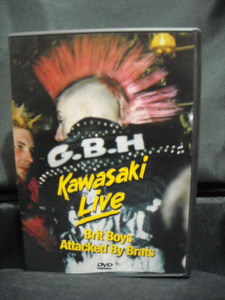 輸入盤DVD/GBH/G,B,H/KAWASAKI LIVE/BRIT BOYS ATTACKED BY BRATS/’80年代UKハードコアパンクHARDCORE PUNKDISCHARGEDISORDEREXPLOITED