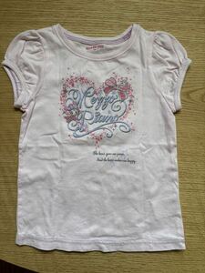 mezzopiano メゾピアノ 半袖Tシャツ ガールズ 女児 ピンク