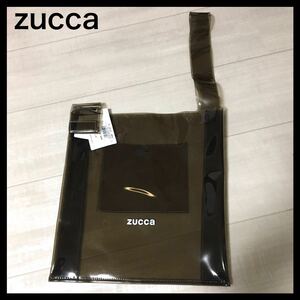 ★新品未使用★ zucca ビニールバッグ　クリアバッグ　トートバッグ　定価3800円　送料無料