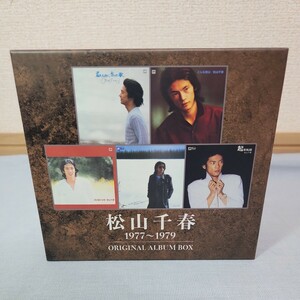 え5) 松山千春 CD 6枚組 ORIGINAL ALBUM BOX 1977-1979 オリジナル アルバム ボックス 1977～1979 BEST ベスト