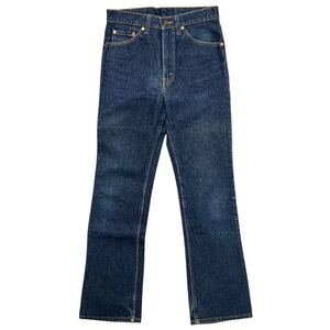 濃紺 ヴィンテージ 90s levis リーバイス 517 デニムパンツ W31 アメリカ製 USA製 ブーツカット ジーンズ 501 505 646 ビッグE