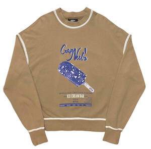 MYne マイン ビッグシルエット スウェット Mサイズ Ice Cream pullover ミハラヤスヒロ KAMIYA