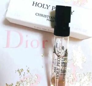 新品未使用　今月入手　dior メゾン ディオール ホーリー　ピオニー★サンプル　香水