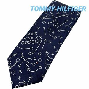 TOMMY HILFIGER トミーヒルフィガー ネクタイ 総柄 B9852