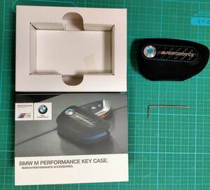 正規品 ＢＭＷ 純正 ロゴ Ｍ パフォーマンス キーケース 美品 BMW M PERFORMANCE KEY CASE. ACCESSORRIES. ORIGINAL