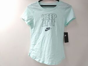 ◆ NIKE ナイキ Tシャツ 女子 150-160cm サイズ160（L） アイスグリーン 0906-306D 〒 ◆