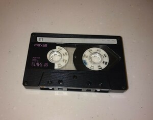 USED/80年代年当時物 maxell POSITION-HIGH(TYPE II) UDII-S テープ 46分 日立マクセル製