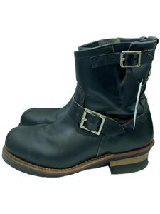 RED WING◆エンジニアブーツ/US7.5/BLK/2976/SHORT ENGINEER//