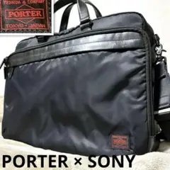 限定品【PORTER×SONY】PCバッグ ショルダーバッグ 赤タグ ポーター