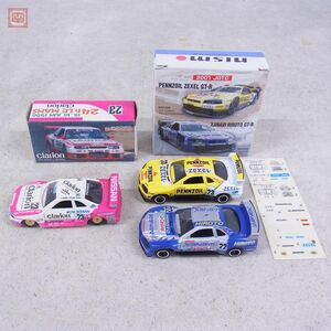 トミカ アイアイアド特注 JGTC 2001 R34 ペンズオイル ゼクセル ザナヴィ ヒロト/ニスモ GT-R 計2点セット TOMICA IIADO【10