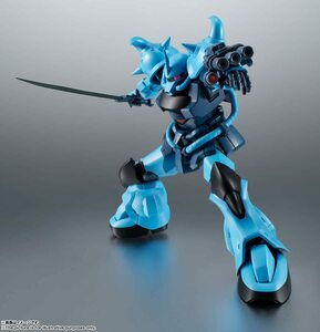 ROBOT魂 MS-07B-3 グフ・カスタム ver. A.N.I.M.E. SIDE MS PVC&ABS製 塗装済み可動フィギュア 即決