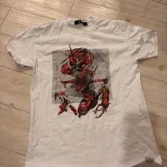 【送料無料】デッドプール Tシャツ MARVEL ホワイト Mサイズ