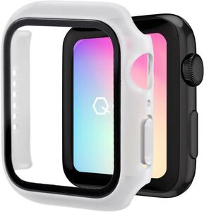 アップルウォッチ AppleWatch series 7 41mm / 45mm 保護ケース 360° 防水 カバー (45mm マットクリアー) W24