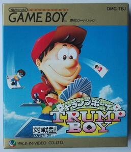 GB ゲームボーイ★パックインビデオ★トランプボーイ TRUMP BOY★新品未開封★1990年発売