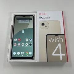 docomo AQUOS wish4 SH-52E ホワイト