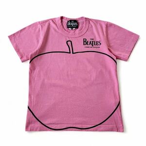 美品 AD2011 Archive COMME des GARCONS × THE BEATLES 染色加工 プリント Tシャツ 半袖 コムデギャルソン ビートルズ トップス 日本製