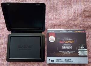 SUNEAST SE90025ST-04TB 2.5インチSSD SATA 4TB　動作確認済み