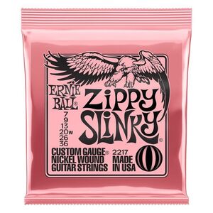 ★ERNIE BALL アーニーボール 2217 [07-36] ZIPPY SLINKY エレキギター弦 3セット★新品/メール便