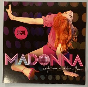 EUオリジナル盤2LP Limited Edition Pink vinyl Madonna Confessions On A Dance Floor マドンナ