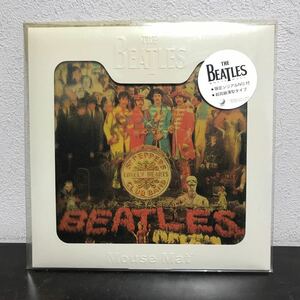 ra00◆ザ・ビートルズ・The Beatlesマウスパッド/シリアルナンバー「J09154」開封未使用MOUSE MAT 　SGT PEPPERS LONELY HEARTS CLUB BAND