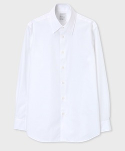 ☆新品未使用☆Paul Smith ドレスシャツ 長袖シャツ 形態安定加工☆ホワイト☆Lサイズ 肩幅46㎝ 身幅57㎝ 袖丈63㎝ 着丈79㎝☆定価17,600円