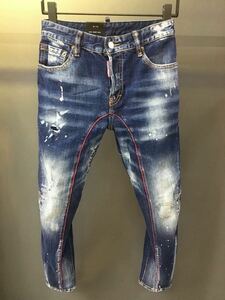 新品 Dsquared2 サイズ46 ディースクエアード ジーパン Gパン パンツ ボトムス デニム ジーンズ