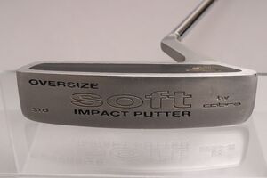 【良品】コブラ パター cobra OVERSIZE soft IMPACT PUTTER《約33インチ》スチール シャフト美品 ゴルフ ＃120※G736