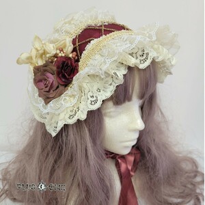 【Private Square】ヘッドドレス / ロリィタ ロリィタファッション Lolitafashion バラ 薔薇 ローズ