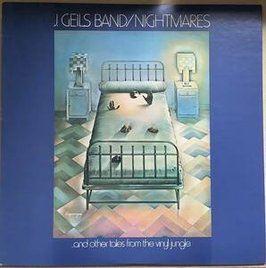 J GEILS BAND【NIGHTMARES】Jガイルズバンド 【悪魔のビニールジャングル】国内 P-8510A 1974年