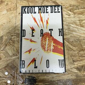 ハ HIPHOP,R&B KOOL MOE DEE - DEATH BLOW INST,シングル TAPE 中古品