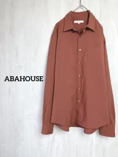 ABAHOUSE 長袖シャツ アバハウス　G