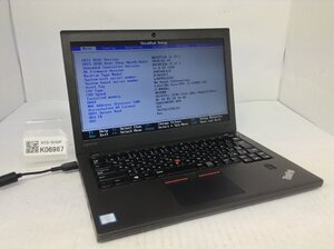 ジャンク/ LENOVO 20K5A0CEJP ThinkPad X270 W10DG Intel Core i5-6300U メモリ4.1GB ストレージ無し 【K06967】