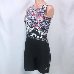 U9520★ellesse 水着 オールインワン レディース XOサイズ 大きいサイズ 水泳 競泳 女子 スイムウェア スイミング プール ビーチ