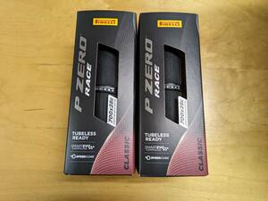 2本セット P ZERO RACE SPEED CORE CLASSIC TLR 28C　リコール対策品　TUBELESS READY チューブレス PIRELLI ピレリ スピードコア