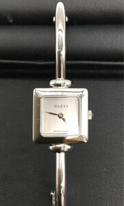 １円【 GUCCI 1900L 腕時計】 バングルウォッチ グッチ 時計 バングル レディース S GUCCI腕時計 ブランド腕時計