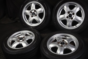 ★バリ山 175/65R15 BMW MINI純正アルミホイール 国産DUNLOP EC202 2020年製 ラジアル 4本セット ミニクーパーBM