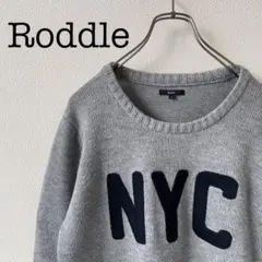 ロッドル　Roddle ニット かわいい シティロゴ　メンズ レディース XL