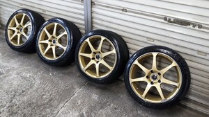 AVS MODEL7 モデル７ 8.0J、 9.0J 各２本 No.yo