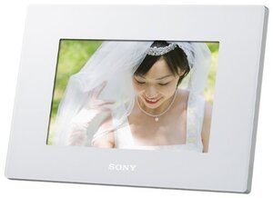 人気商品！ ホワイト D720 デジタルフォトフレーム ソニー 7．0型 SONY DPF－D720／W S－Fｒａｍｅ 内蔵メ