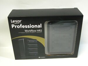 ▽LEXAR Professional Workflow HR2 ワークフローリーダーハブ 新品 レキサー モジュラー式カードリーダー LRWHR2RBJP Thunderbolt2 USB3.0