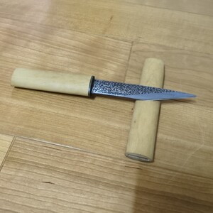 【華道丸】安来鋼　鞘付きの小刀　260mm