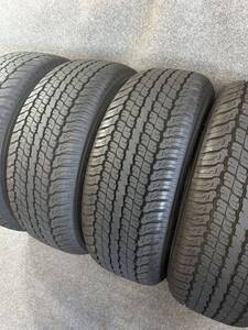 新車外し 265/60R18 ヨコハマ/GEOLANDAR G94 2024年 夏タイヤ ランクル プラド ハイラックス サーフ トライトン ゲレンデ 4本