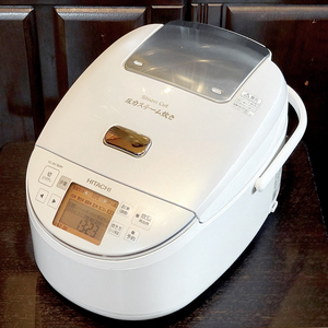 日立 圧力スチームIHジャー炊飯器 ふっくら御膳 RZ-BV180M（W） （パールホワイト） 1升炊き 日本製