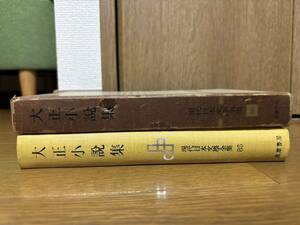 現代日本文学全集85 大正小説集　昭和32年初版函　筑摩書房　月報・チラシ付　検）谷崎精二有島生馬長谷川如是閑稲垣足穂川崎長太郎