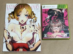 XBOX 360 CATHERINE キャサリン ATLUS キャサリン オフィシャル ガイドブック DVD＋