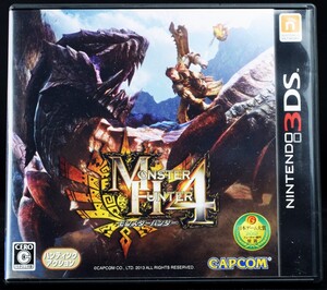 3DS 3DS モンスターハンター4 ソフト・ケース NINTENDO3DS 中古