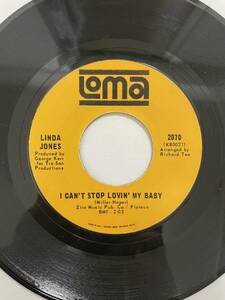 即決◆NORTHERN SOUL45★LINDA JONES／I Can